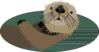 Sea Otter Clip Art